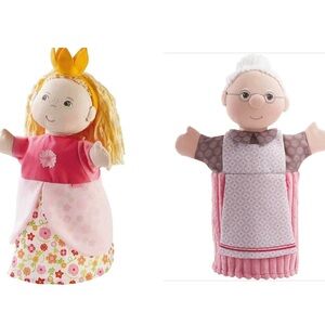 EUC Haba Bundle Grandma and Princess Glove Puppet